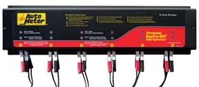 6 STATION AUTO BATTERY CHARGER - Auto Meter New Release