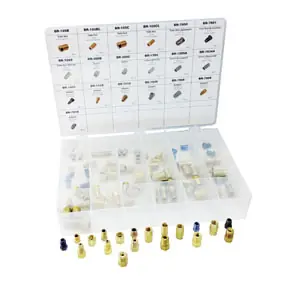 Warranty Included 95 Pc. Brake Line Fitting Assortment for Repairs - ATD Tools