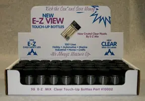 *50/BX* CLEAR TOUCH UP BOTTLE - EZ Mix New Arrival