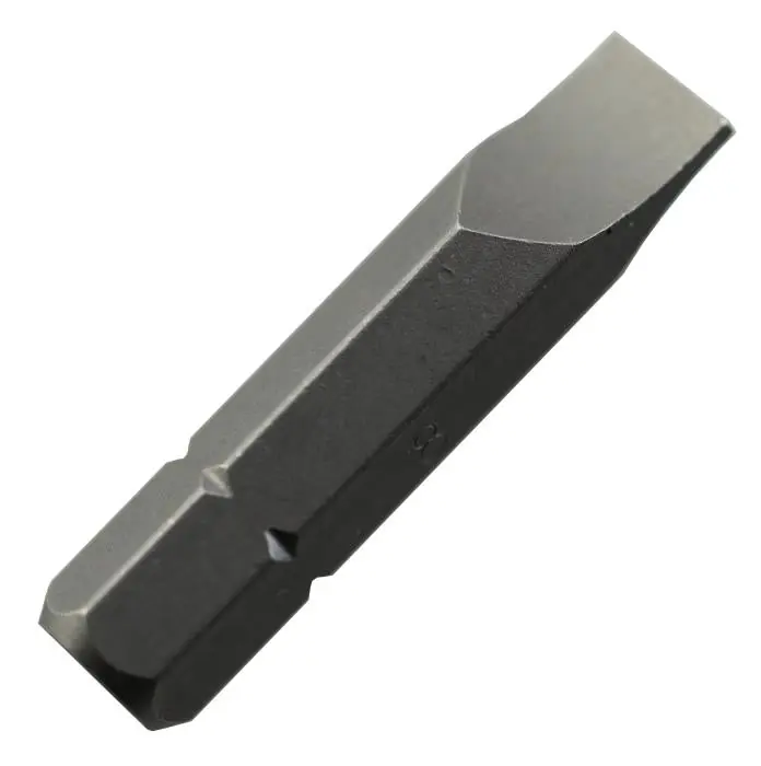 #6-8 Slotted Insert Bit with 1/4" Hex Shank Reduced Price