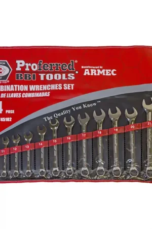 (14 pcs) Metric Proferred Combination Wrench Set Best Seller