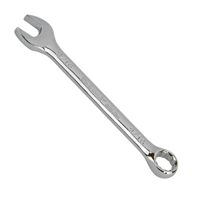 9/16" Combo Wrench, 12Pt. Proferred Combination Wrench, Chrome Finish Secure Checkout