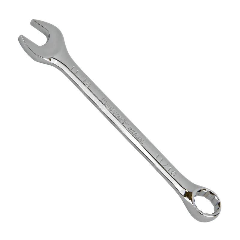 11/16" Combo Wrench, 12Pt. Proferred Combination Wrench, Chrome Finish Markdown
