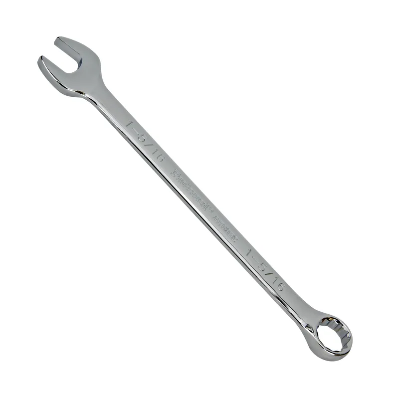 1 1/8" Combo Wrench, 12Pt. Proferred Combination Wrench, Chrome Finish Instant Buy