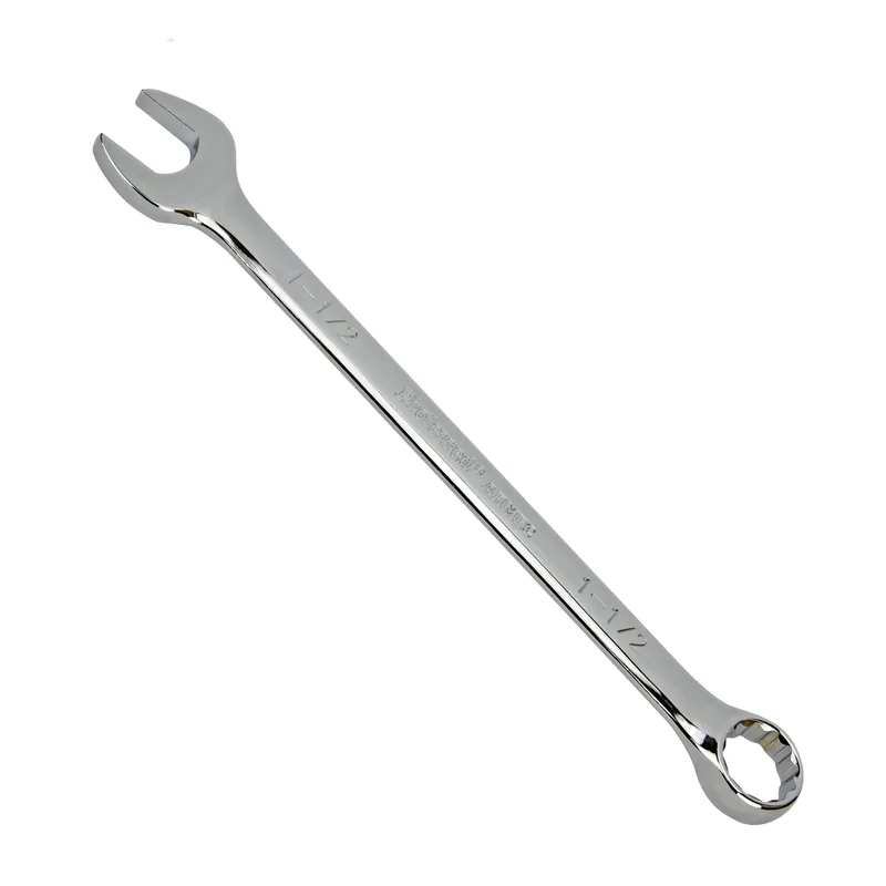 1 1/2" Combo Wrench, 12Pt. Proferred Combination Wrench, Chrome Finish Get Yours