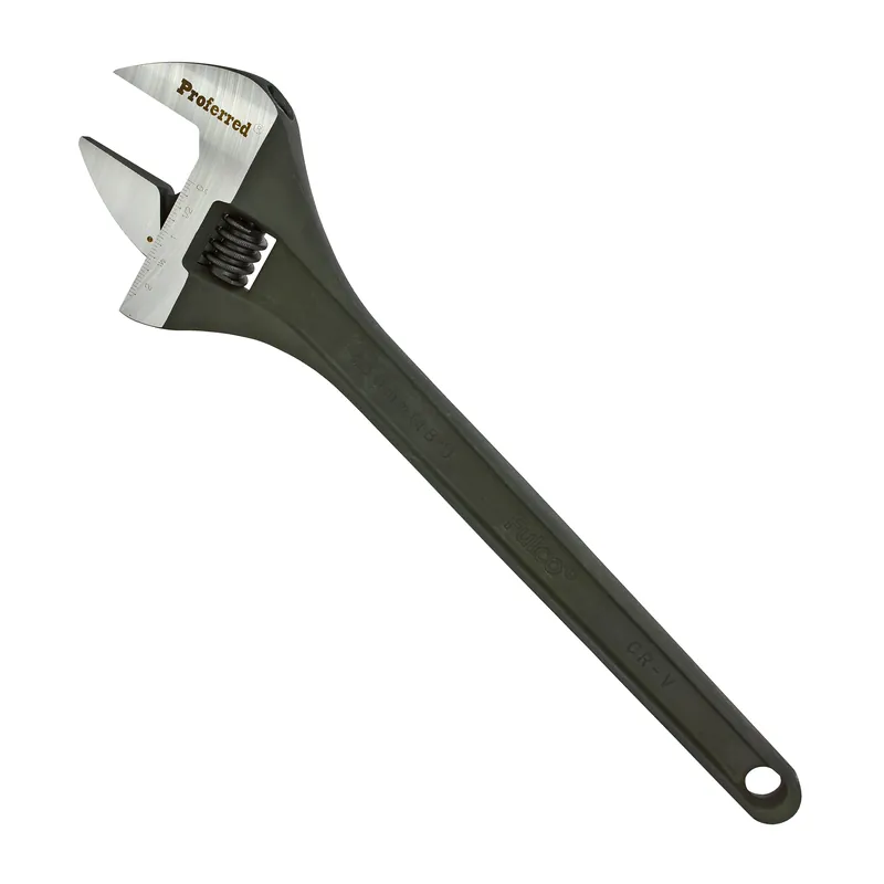 18" Length Proferred Standard Adjustable Wrench, Phos Finish Final Sale