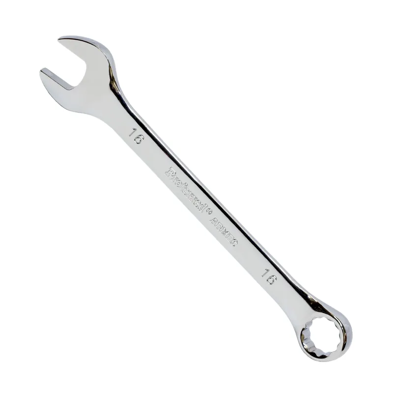 Limited Offer 16MM (5/8") CHROME FINISH PROFERRED COMBINATION WRENCH, CHROME FINISH