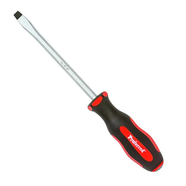 5/16"x6" Proferred Go-Thru Slotted Screwdriver Best Choice