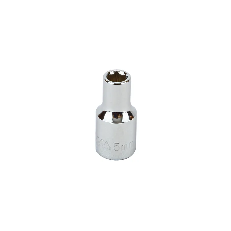 5MM - 1/4" Drive 6 Point Metric Socket Affordable