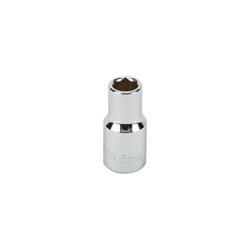 6MM - 1/4" Drive 6 Point Metric Socket Genuine