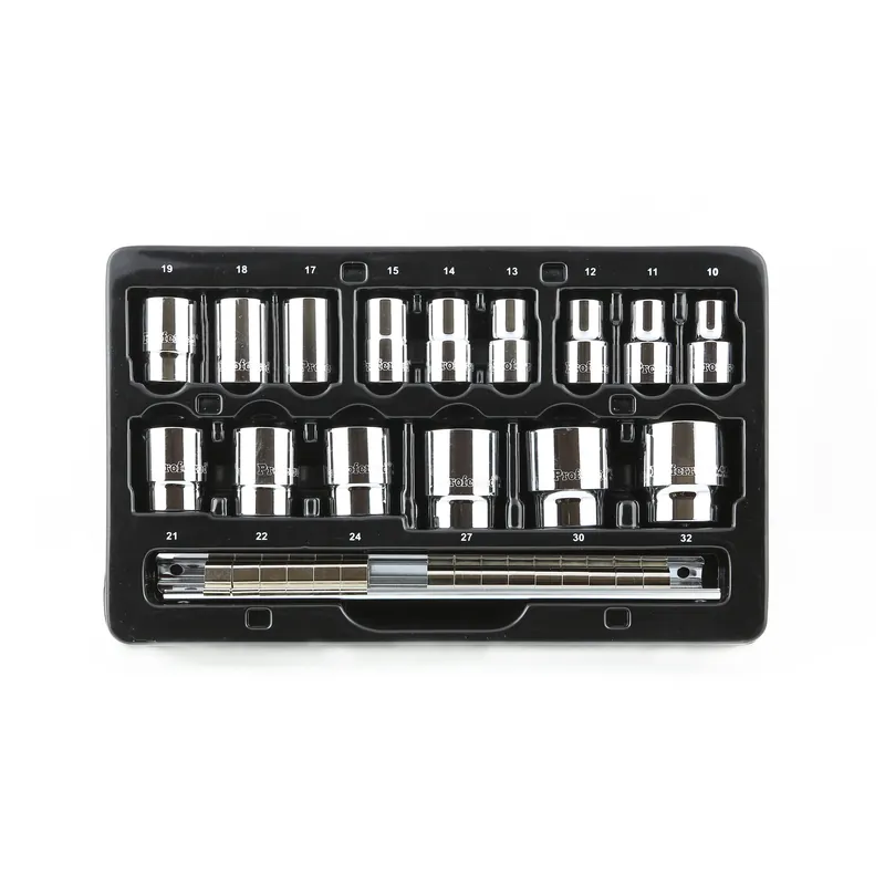 15 Piece Proferred 12 Point Standard Metric Socket Set (1/2" Drive) Limited Offer