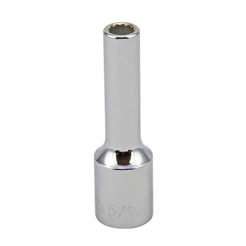5/16" - 1/2" Drive 12 Point Inch Deep Socket Direct From Factory