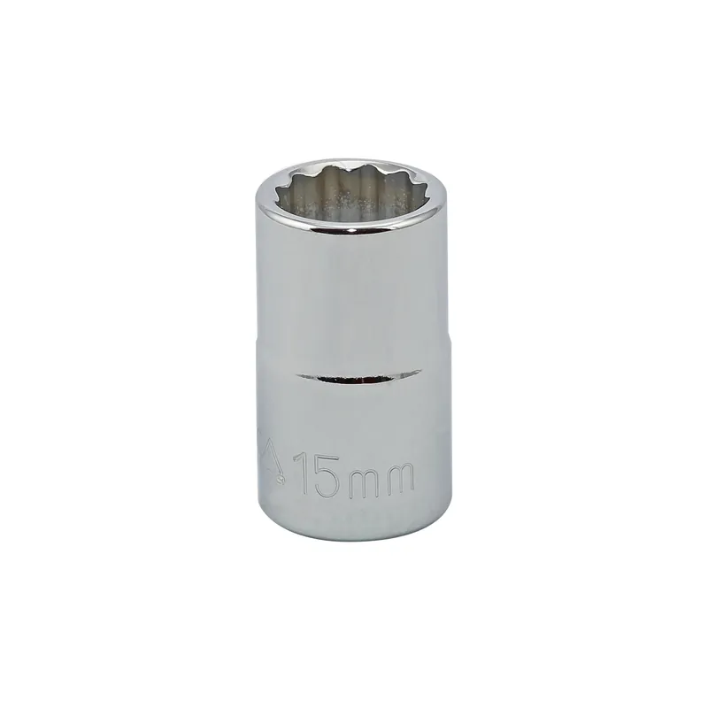 15MM - 1/2" Drive 12 Point Metric Socket Final Sale