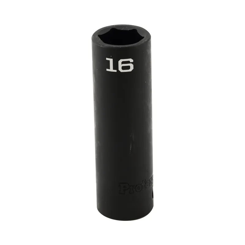 Limited Offer 16MM - 1/2" Drive 6 Point Metric Deep Impact Socket Impact