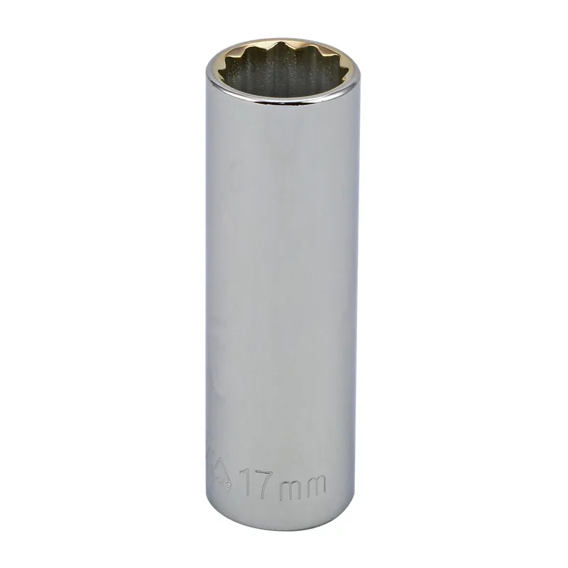 17MM - 1/2" Drive 12 Point Metric Deep Socket Reduced Price