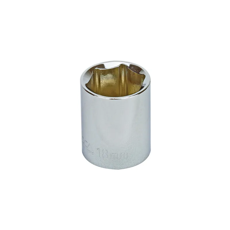 18MM - 3/8" Drive 6 Point Metric Socket Big Sale