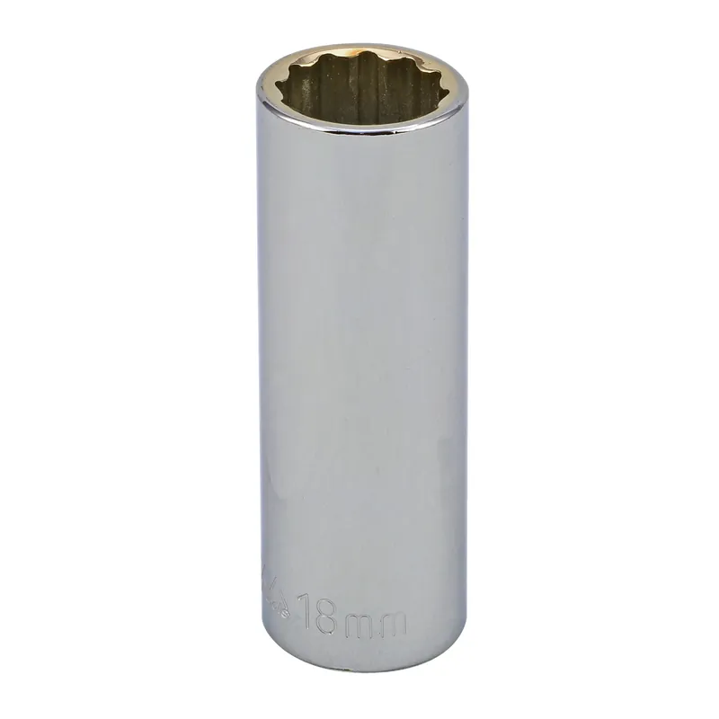 18MM - 1/2" Drive 12 Point Metric Deep Socket Discount