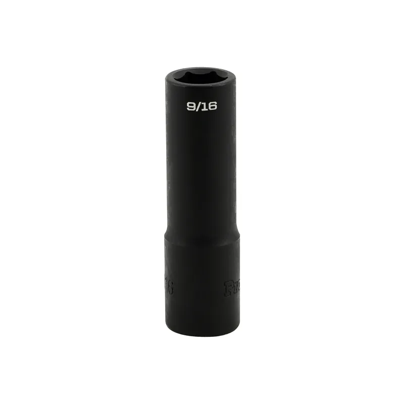 Editor’s Pick 9/16" - 1/2" Drive 6 Point Inch Deep Impact Socket Impact