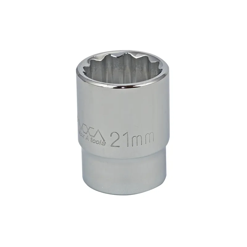 Must Have 21MM - 1/2" Drive 12 Point Metric Socket