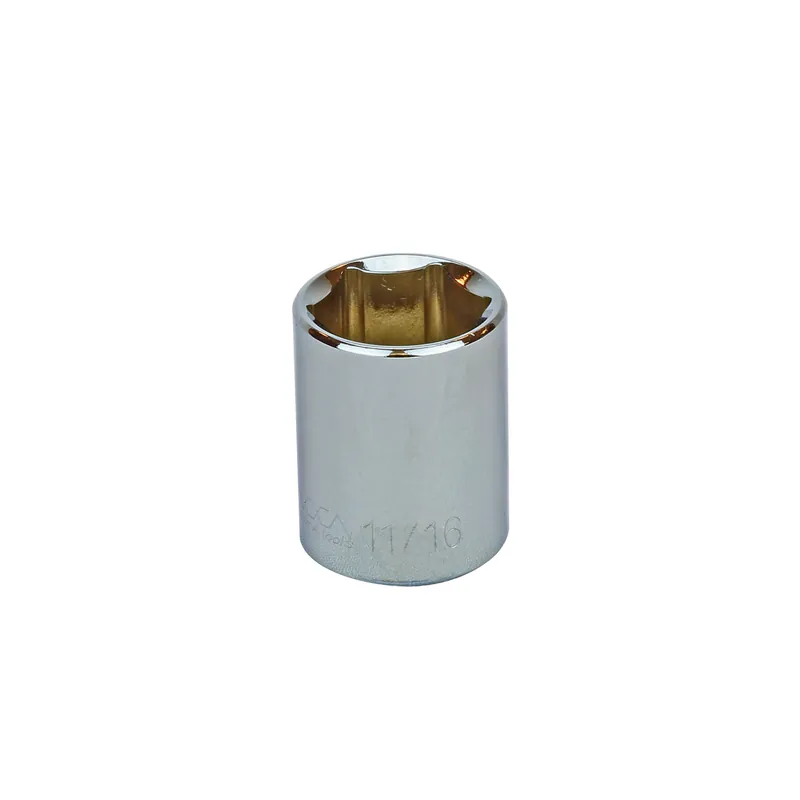 Direct From Factory 11/16" - 3/8" Drive 6 Point Inch Socket