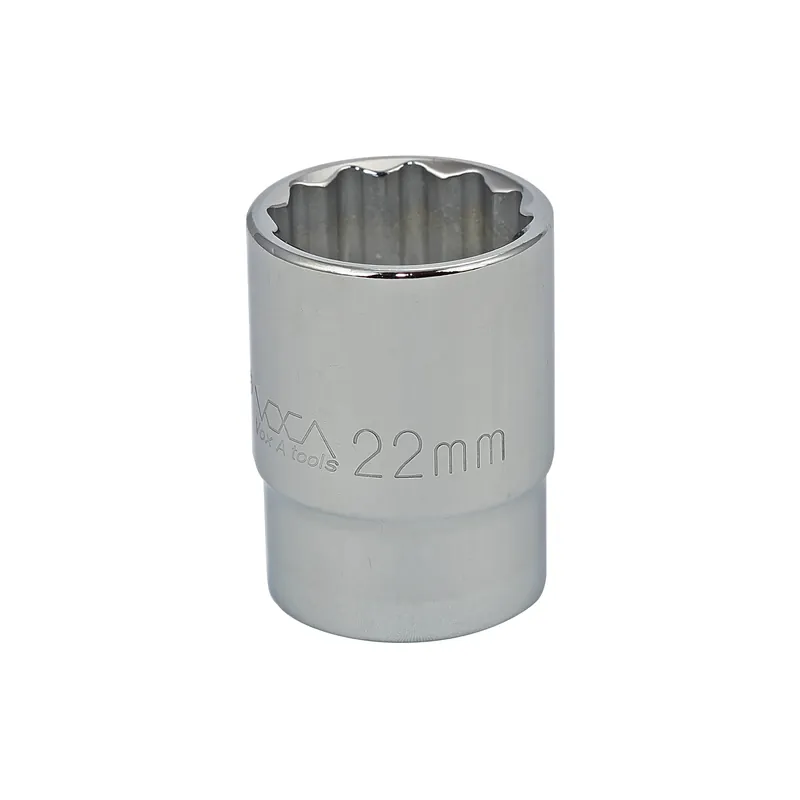Sale 22MM - 1/2" Drive 12 Point Metric Socket