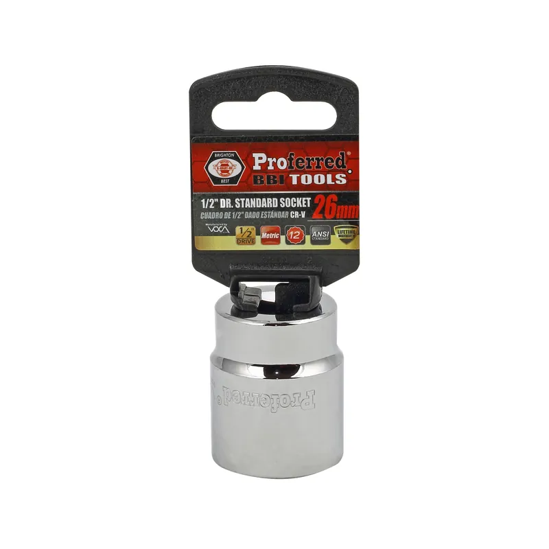 Get Yours 26MM - 1/2" Drive 12 Point Metric Socket
