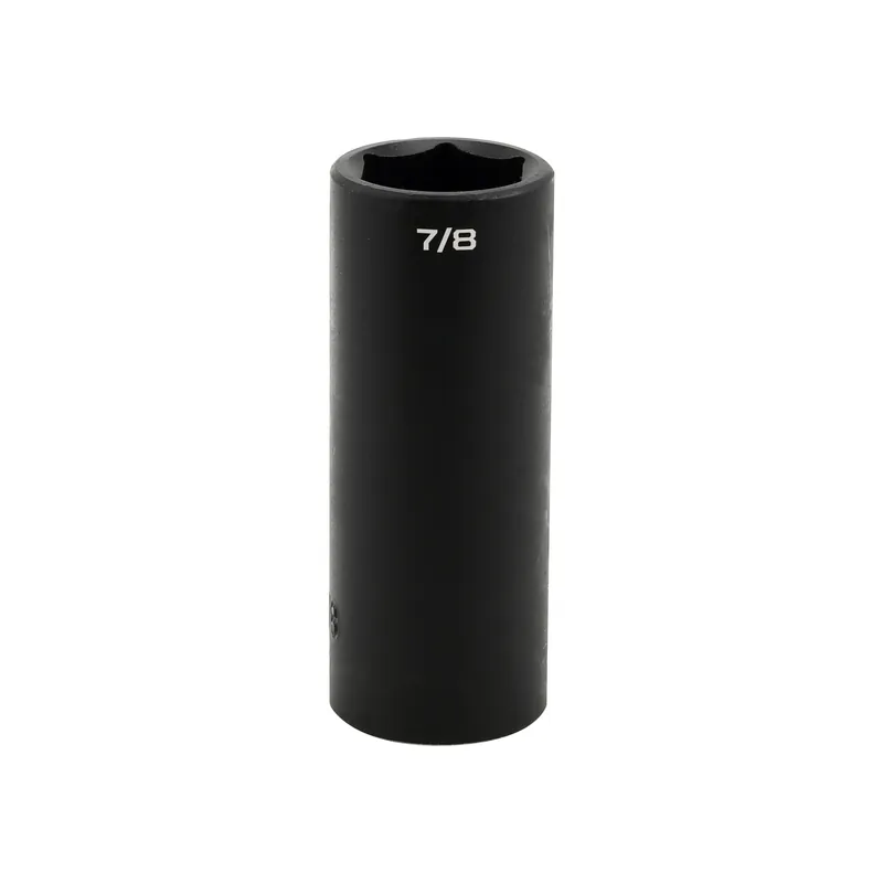 7/8" - 1/2" Drive 6 Point Inch Deep Impact Socket Impact Genuine
