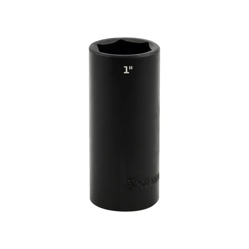 Crafted 1" - 1/2" Drive 6 Point Inch Deep Impact Socket Impact