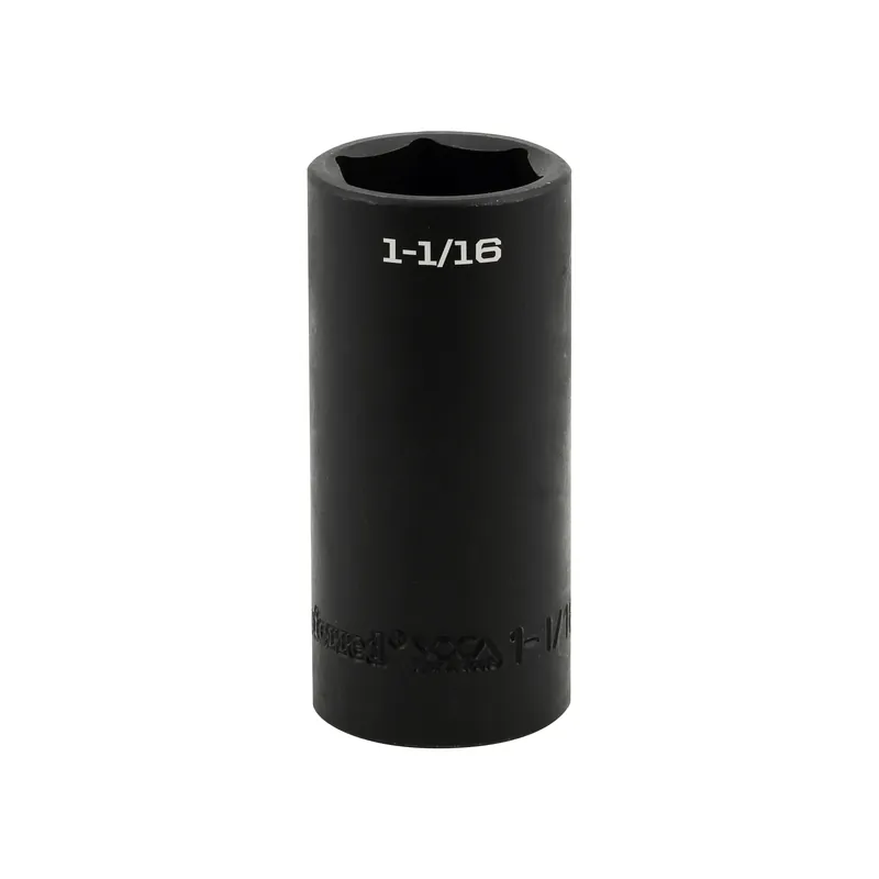 1-1/16" - 1/2" Drive 6 Point Inch Deep Impact Socket Impact Discount