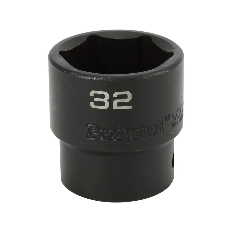 Budget 32MM -1/2" Drive 6 Point Metric Impact Socket Impact