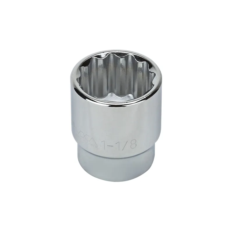 1-1/8" - 1/2" Drive 12 Point Inch Socket Viral