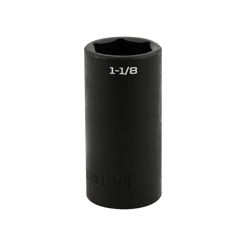 Buy Today 1-1/8" - 1/2" Drive 6 Point Inch Deep Impact Socket Impact