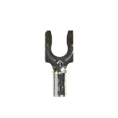 3M™ H/D Non-Insulated Butted Seam Ring Tongue Terminal 123-8, Max. Temp. 347 °F (175 °C) for bare terminals Time-Limited