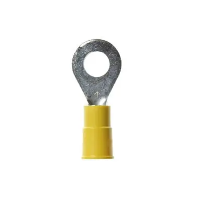 Direct From Manufacturer 3M™ Scotchlok™ Ring MVU10-14R/SX, Vinyl Insulated, 50/bottle, standard-style ring tongue fits around the stud, 500/Case