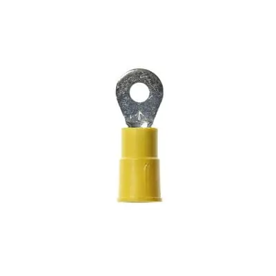 3M™ Scotchlok™ Ring MVU10-6RX, Vinyl Insulated, 50/bottle, standard-style ring tongue fits around the stud, 500/Case Professional Grade