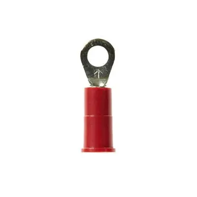 Price Cut 3M™ Scotchlok™ Ring MVU18-6R/SX, Vinyl Insulated, 100/bottle, standard-style ring tongue fits around the stud, 500/Case