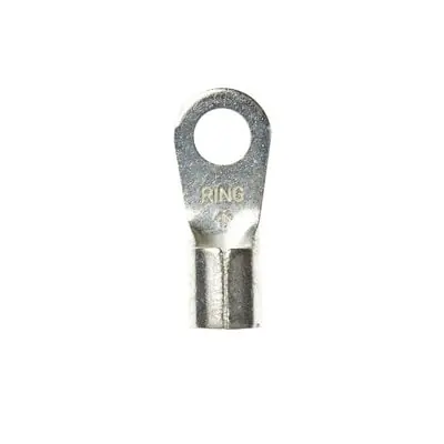 3M™ Scotchlok™ Ring Tongue M6-14R/SK, Non-Insulated Brazed Seam, Stud Size 1/4, 200/Case High Quality