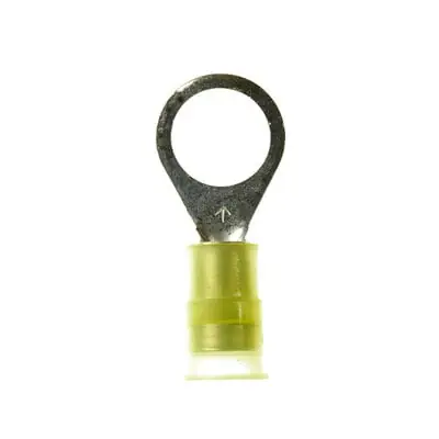 No Minimum Order 3M™ Scotchlok™ Ring Tongue MNG10-38R/SK, Nylon Insulated w/Insulation Grip, Stud Size 3/8, 500/Case
