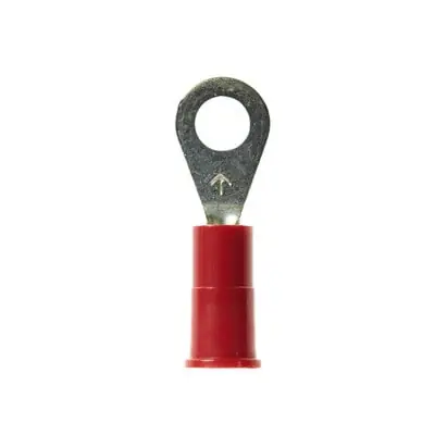Shop Now 3M™ Scotchlok™ Ring Tongue MVU18-8R/LK, Vinyl Insulated Butted Seam, Stud Size 8, 1000/Case