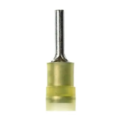 Holiday Sale 3M™ Scotchlok™ Standard Pin Terminal MNG10-55PX-A, Nylon-Insulated Insulation Grip, 12 to 10 AWG, Yellow, 50/Carton, 500/Case