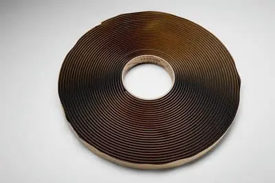 High Quality 3M™ Weatherban™ Sealant Tape 5354, Black, 3/8 in x 1/8 in x 50 ft, 24 rolls/Case