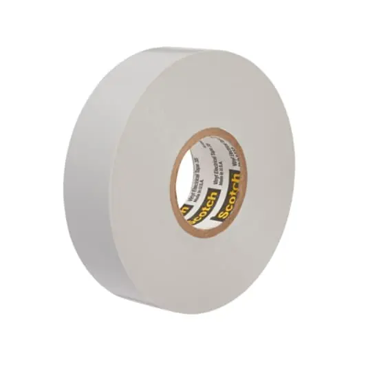 Scotch® Vinyl Color Coding Electrical Tape 35, 1/2 in x 20 ft, Gray, 10 rolls/carton Special Offer