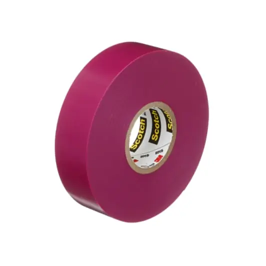 Factory Price Scotch® Vinyl Color Coding Electrical Tape 35, 1/2 in x 20 ft, Violet, 10 rolls/carton